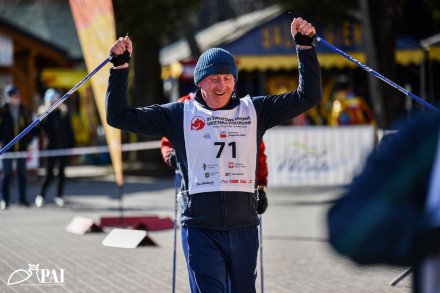 Zawody nordic walking w centrum miasta